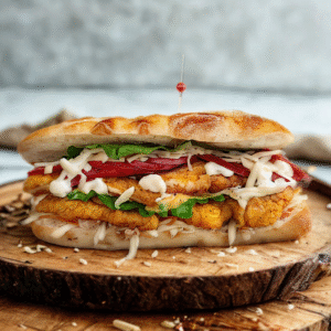 Φοκάτσια Χοιρινό Σνίτσελ