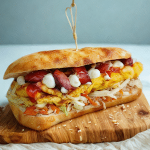 Φοκάτσια Λουκάνικο